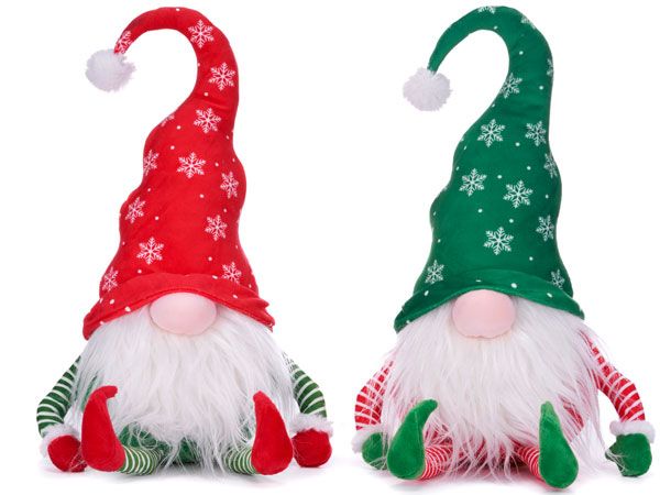 Paws Christmas - 35cm Christmas Gnomes, Assorted Picked At Random