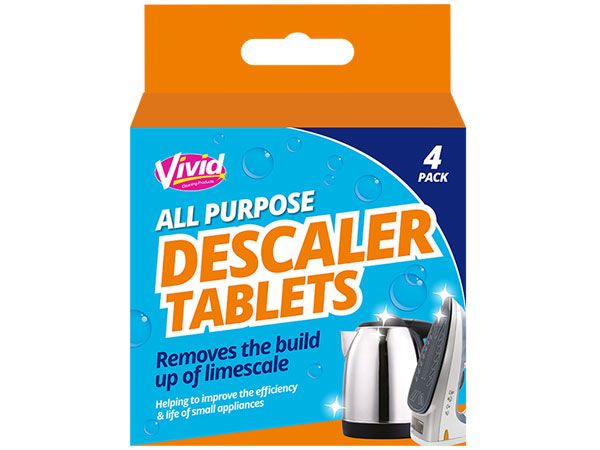 Vivid 4pk All Purpose Descaler Tablets