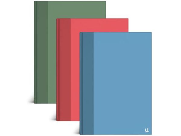 12x 2 Pack A6 Hardback Notebooks In Assorted Colours, by U. Stationery