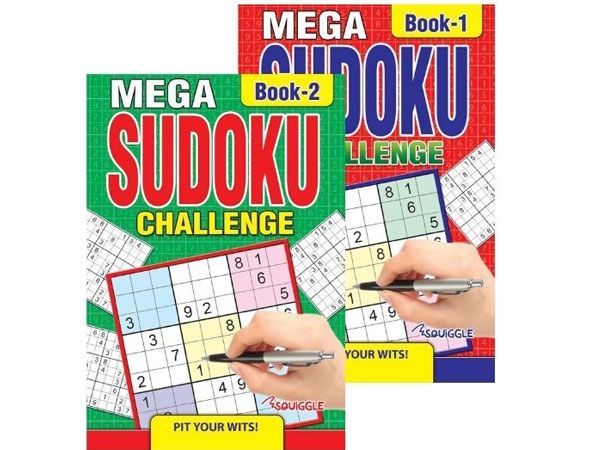 6x MEGA A5 Sudoku Puzzles Books - 2 Assorted 