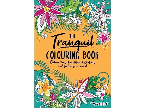 Tranquil Advanced Colouring Book - Stress Relieving