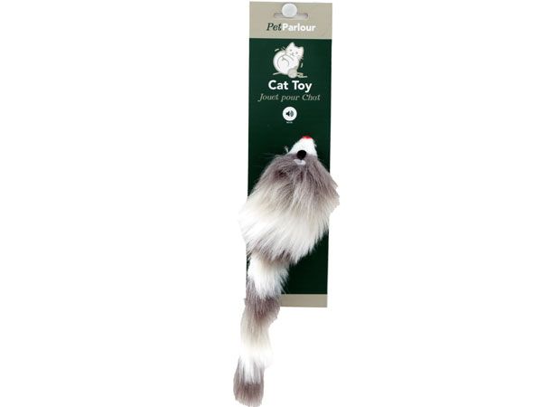 Pet Parlour Fluffy Mouse Cat Toy