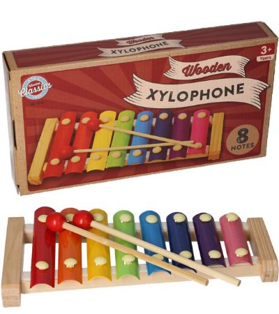 Wooden Classics Wooden Xylophone, by A to Z Toys | 01375