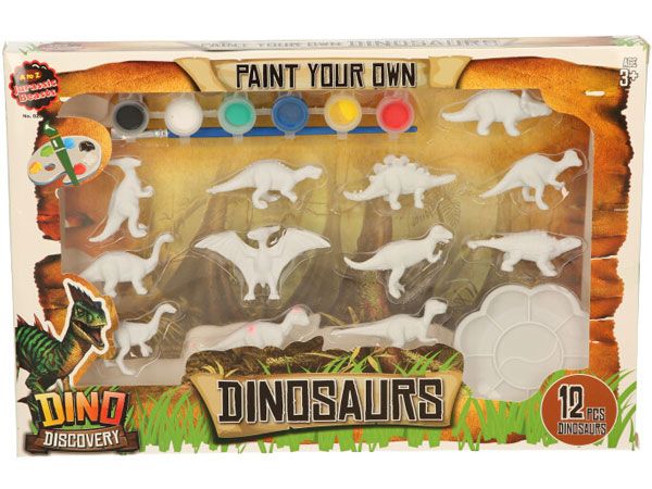 Jurassic Beasts Paint Your Own Dinosaur Kit | Bulk