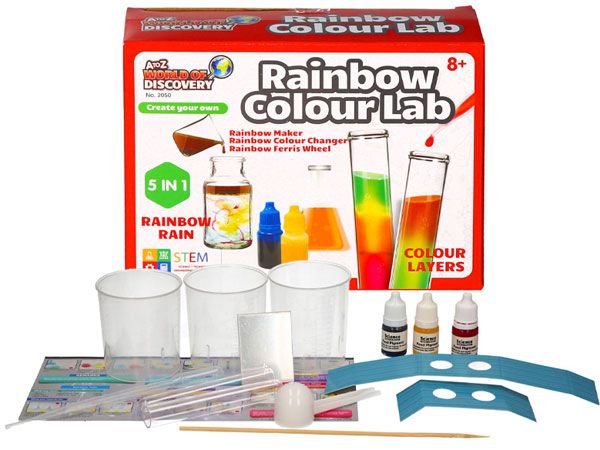 World Of Discovery Design - Rainbow Colour Lab, A to Z Toys