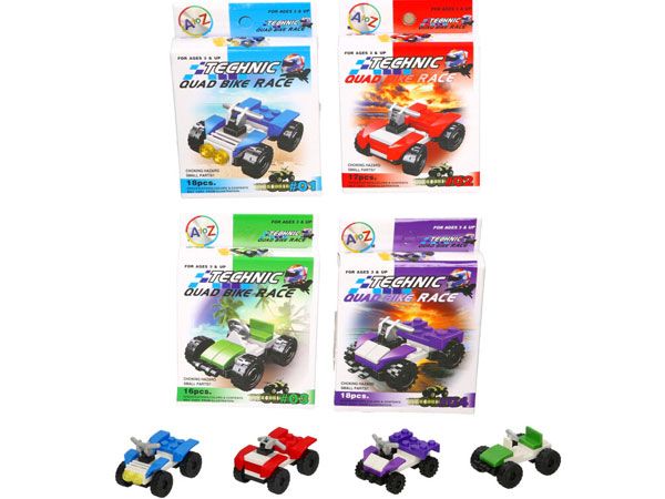 Quad Bike Racer Kit, by A to Z Toys, Assorted Picked At Random
