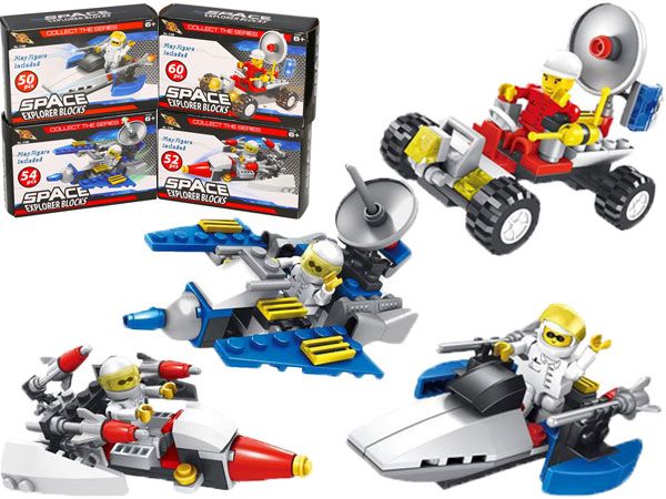 Space Explorer Building Blocks, Assorted Picked At Random