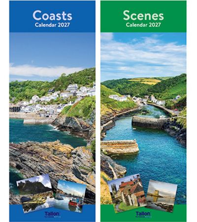 Wholesale 2027 Super Slim Calendar | Coasts & Scenes