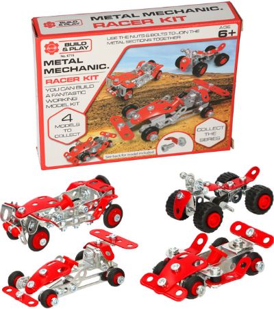 A To Z Metal Mechanic Racing Car, Assorted Picked At Random | 06715