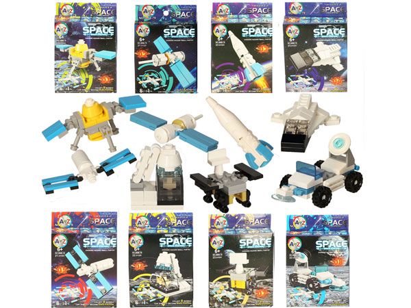 Space Station Building Blocks, Assorted Picked At Random