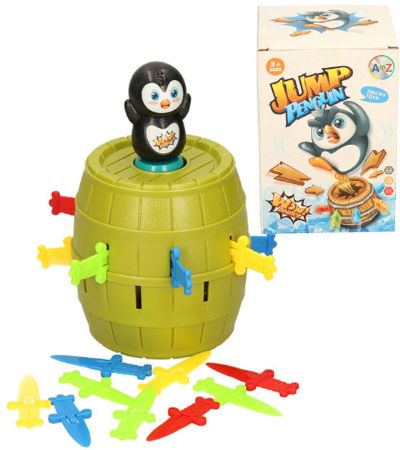 Pop Up Jump Penguin Game, by A to Z Toys | 08090