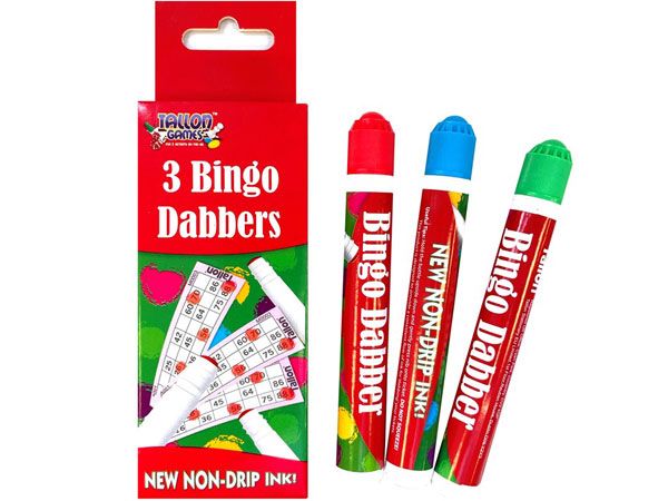 Wholesale bingo dabbers | 3 colours non drip