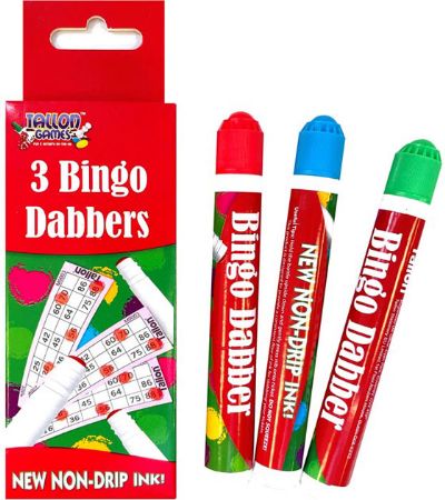 Wholesale bingo dabbers | 3 colours non drip