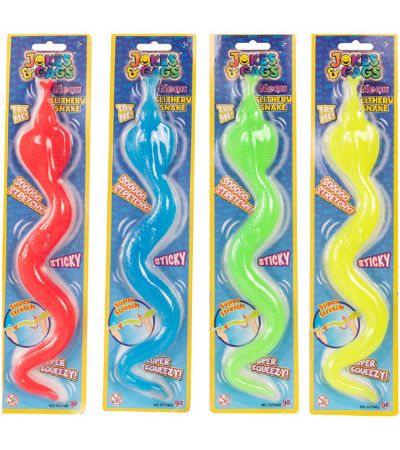 Jokes And Gags Slithery Sticky Stretchy Snakes