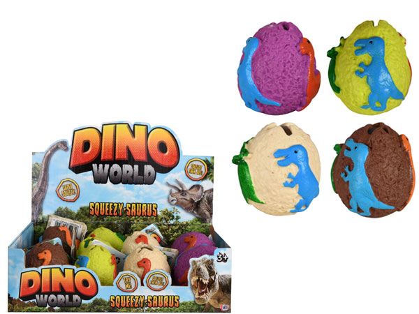 12x Dino World Magic Squeezy - Saurus, by HTI Toys