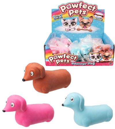12x Pawfect Pets Super Stretchy Sausage Dogs