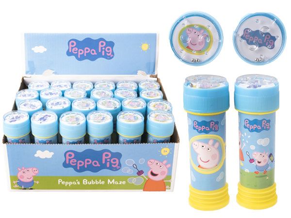 24x Peppa Pig Peppa's Bubble Maze Bubble Tubs
