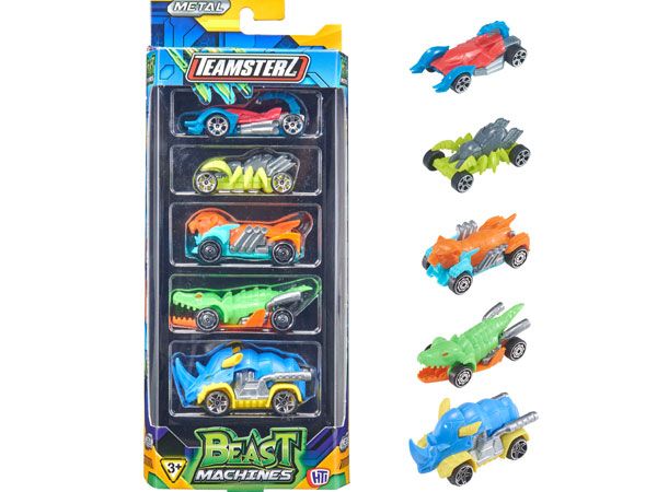 Teamsterz 5 Pack Beast Machines | Wholesale Toys