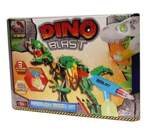 Grafix Dino Air Blast Real Wood Model Kit  zzz