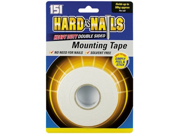 Hard As Nails Heavy Duty Double Sided Mounting Tage, by 151 Products
