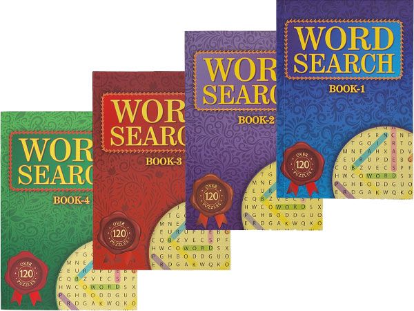 A5 Word Search Book, Assorted Picked At Random