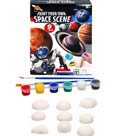 Paint Your Own Space Scene
