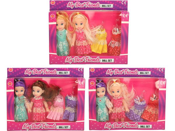 My Best Friends Doll Set | Wholesale Girls Dolls