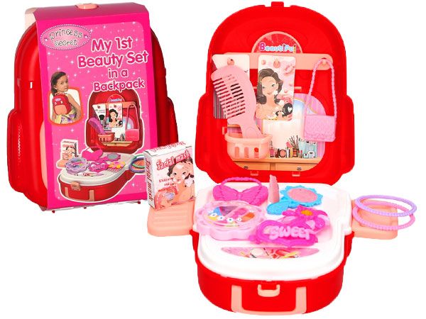 Girls Beauty Set In Backpack | Wholesale Girls Toys