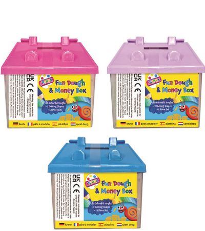 ArtBox House Money Box & Modelling Dough