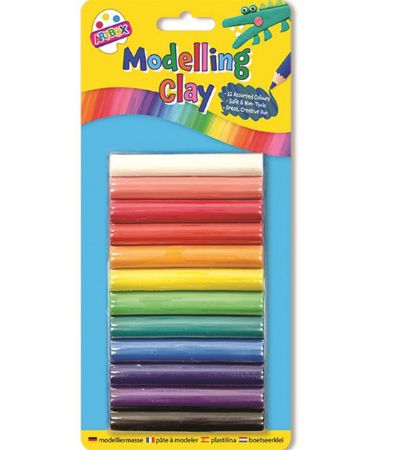 ArtBox 12 Piece Modelling Clay