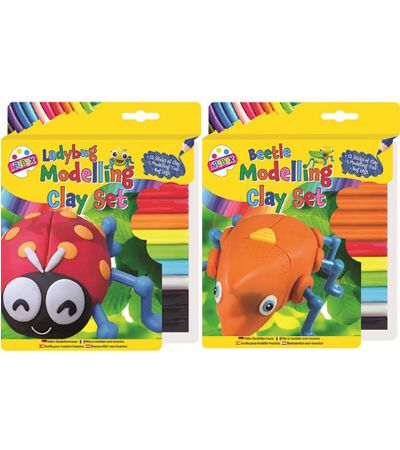 ArtBox Modelling Clay Set - Ladybird/Beetle Designs
