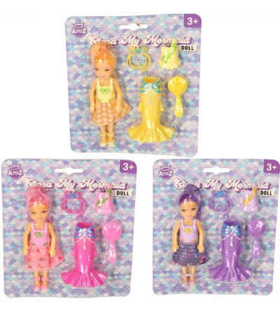 14cm Clara, My Mermaid Doll Set...Assorted Picked At Random | 31183