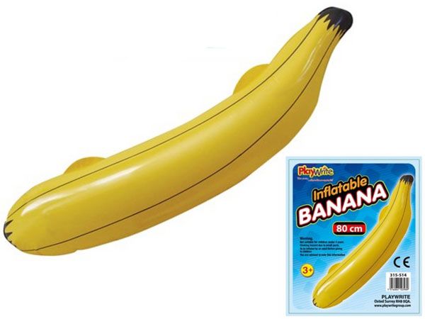 Inflatable 80cm Banana (sfe)