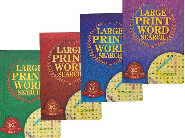 Wholesale Large Print A5 Wordsearch Puzzle Book