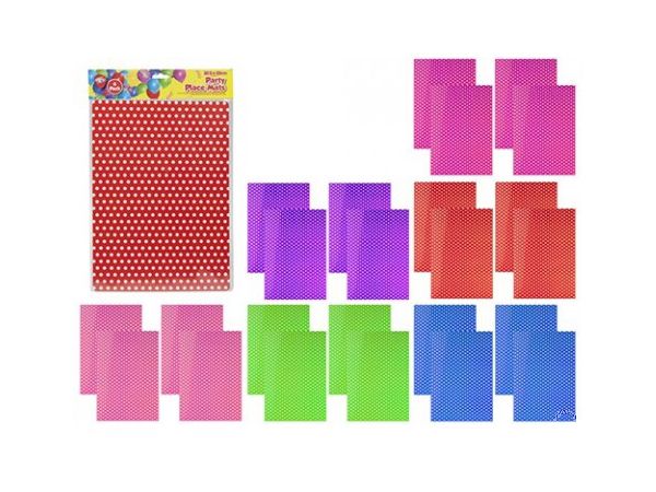 24x 4 Pack Party Place Mats