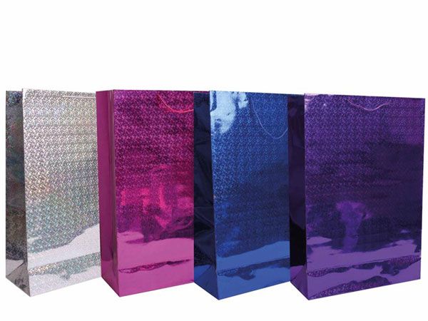 Extra Large Holographic Gift Bags | Bulk Buy