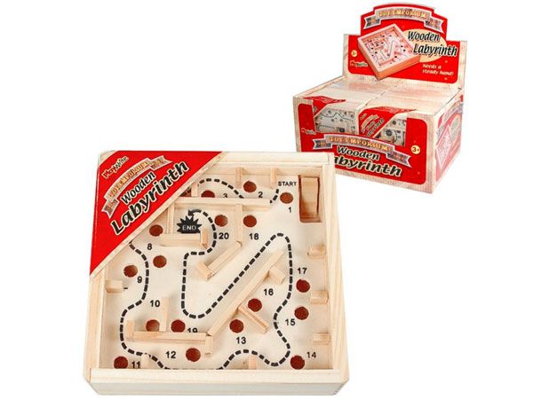 The Toy Emporium Wooden Labyrinth...Wrapped In Christmas Paper