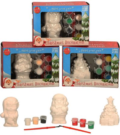 Paint Your Own Christmas Decoration | Wholesale