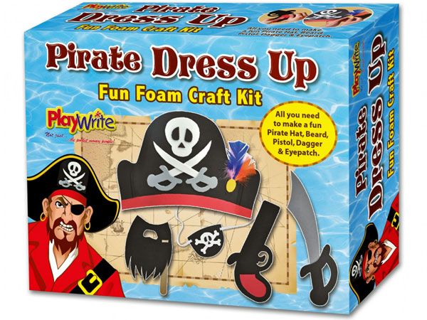 Fun Foam Pirate Dress Up Craft Kit
