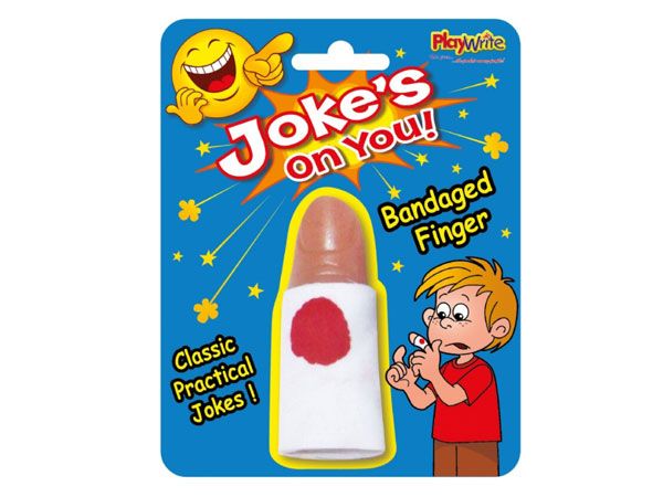 Joke Thumb With Bandage zzz | 385-234