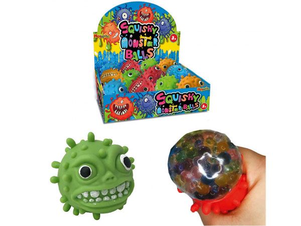 12x Squishy Monster Bead Balls | 385-370