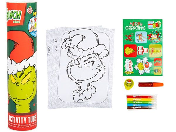 The Grinch Christmas Activity Tube