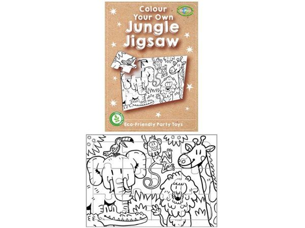 Re:Play Card Colour Your Own Jungle Jigsaw