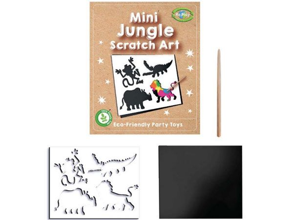 Re:Play Mini Jnugle Scratch Art