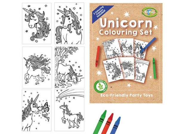 Re:Play Mini Unicorn Colouring Set