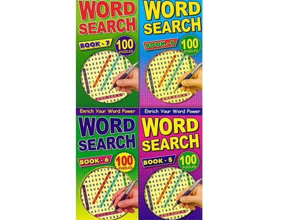 Wholesale Slim Adult Word Search Puzzle Book 