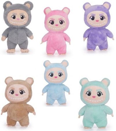 7"/18cm Onikumu Plush Toy, Assorted Designs