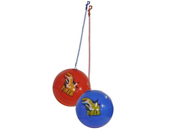 24x Deflated Dinosaur Ball And Keychain (fgh)