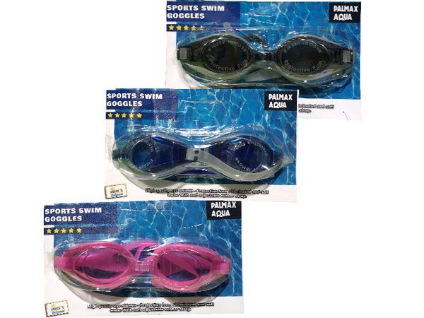 Palmax Aqua Childs Swimming Goggles, Assorted Picked At Random