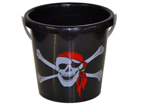 16cm Pirate Sand Bucket